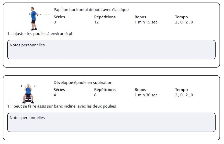 Application pour professionnels de la santé 5