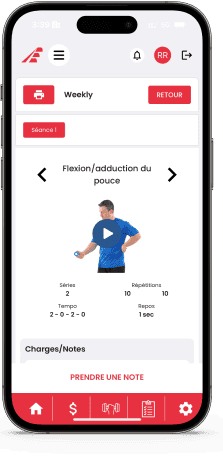 Application pour professionnels de la santé 1